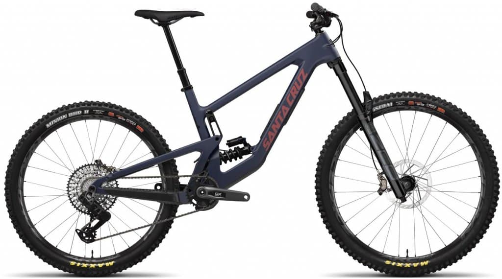 Mod Santa Cruz Nomad 6 C GX1 AXS Coil MX Taille XXL bleu liquide mat.  2024