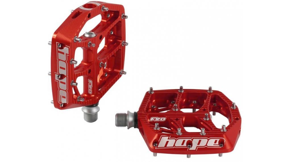 Hope F20 Plattform-Pedale red