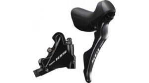 Shimano 105 R7020/R7070 Schalt-/Bremshebel links mit hydraulischer Scheibenbremse Flat Mount vorne schwarz
