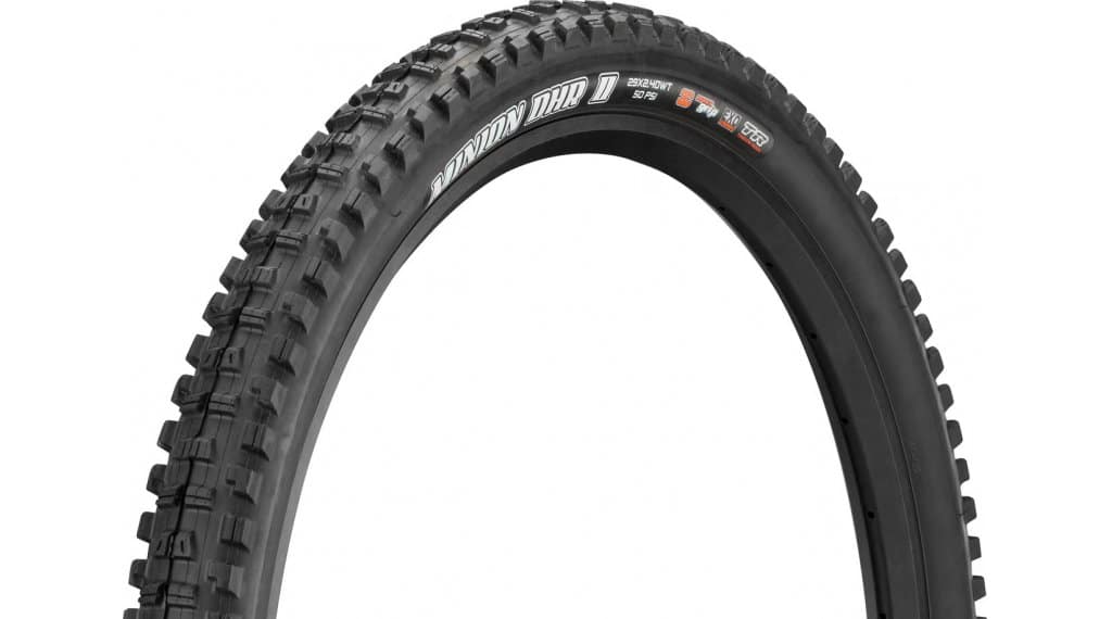 Maxxis Minion DHR II 29" Faltreifen WT 3C MaxxGrip EXO TR 61-622 (29x2.40) blk/yel (BULK)
