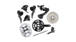 Shimano GRX820 Gruppe 48/31 Zähne 170mm 11-36 Zähne 160/160mm (BULK)