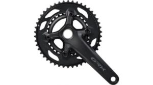Shimano GRX FC-RX610 Kurbelgarnitur 2x12-fach 172.5mm 46/30 Zähne (BULK)