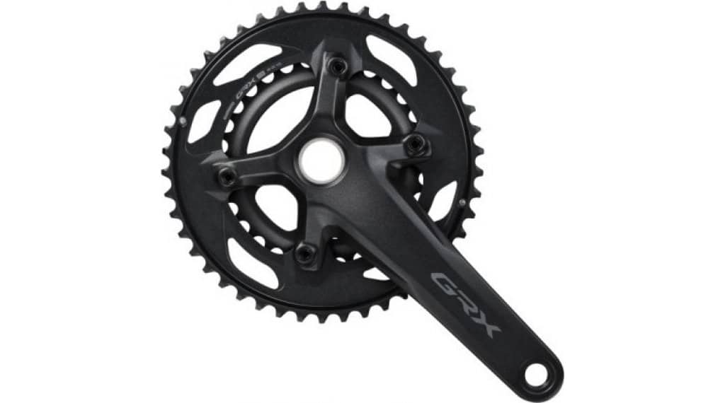 Shimano GRX FC-RX610 Kurbelgarnitur 2x12-fach 172.5mm 46/30 Zähne (BULK)