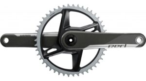 SRAM Red 1 DUB Kurbelgarnitur 1x12 175mm 46 Zähne natural carbon
