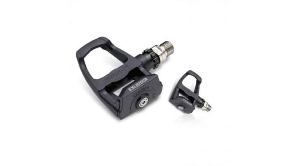 Exustar E-PR101PP Road-Pedale Cro-MO-Achse schwarz