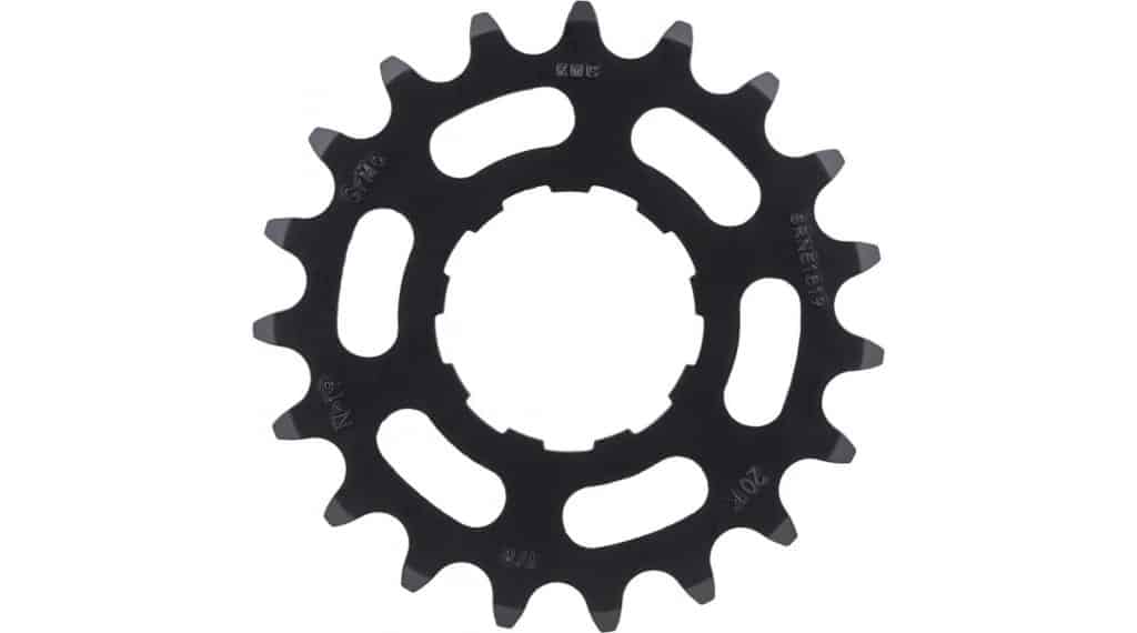 Pignon KMC Enviolo Wide 17 dents noir