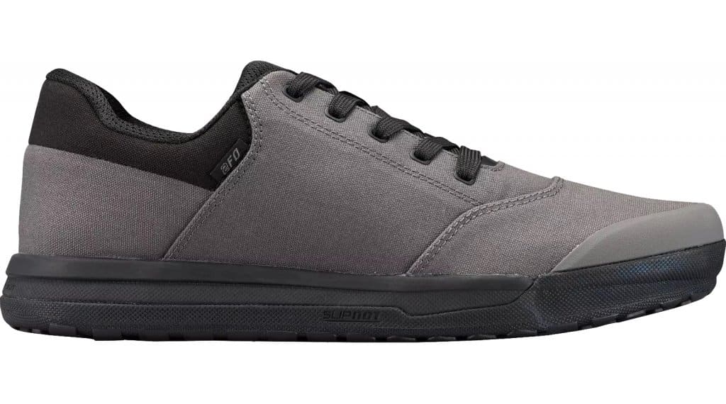 Chaussures plates en toile Specialized 2FO Roost, pointure 41,0, couleur ardoise