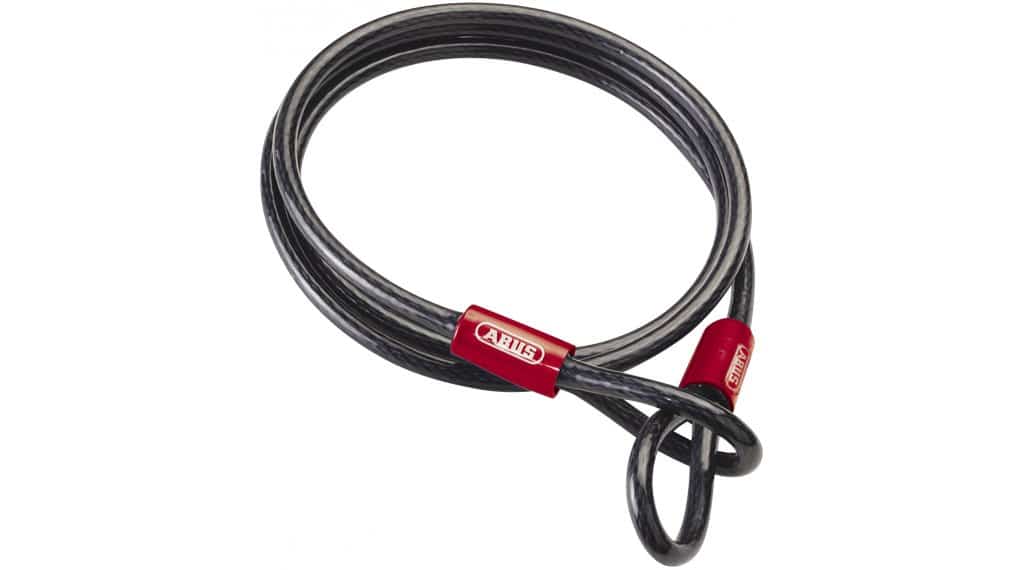 Abus Cobra Schlaufenkabel 8/200 200cm black