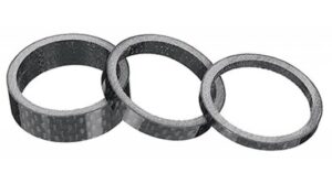 Ergotec Carbon Headset Spacer-Set 1 1/8" black