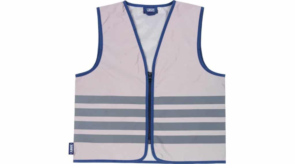 Abus Lumino Urban Warnweste Kinder Gr. L silver