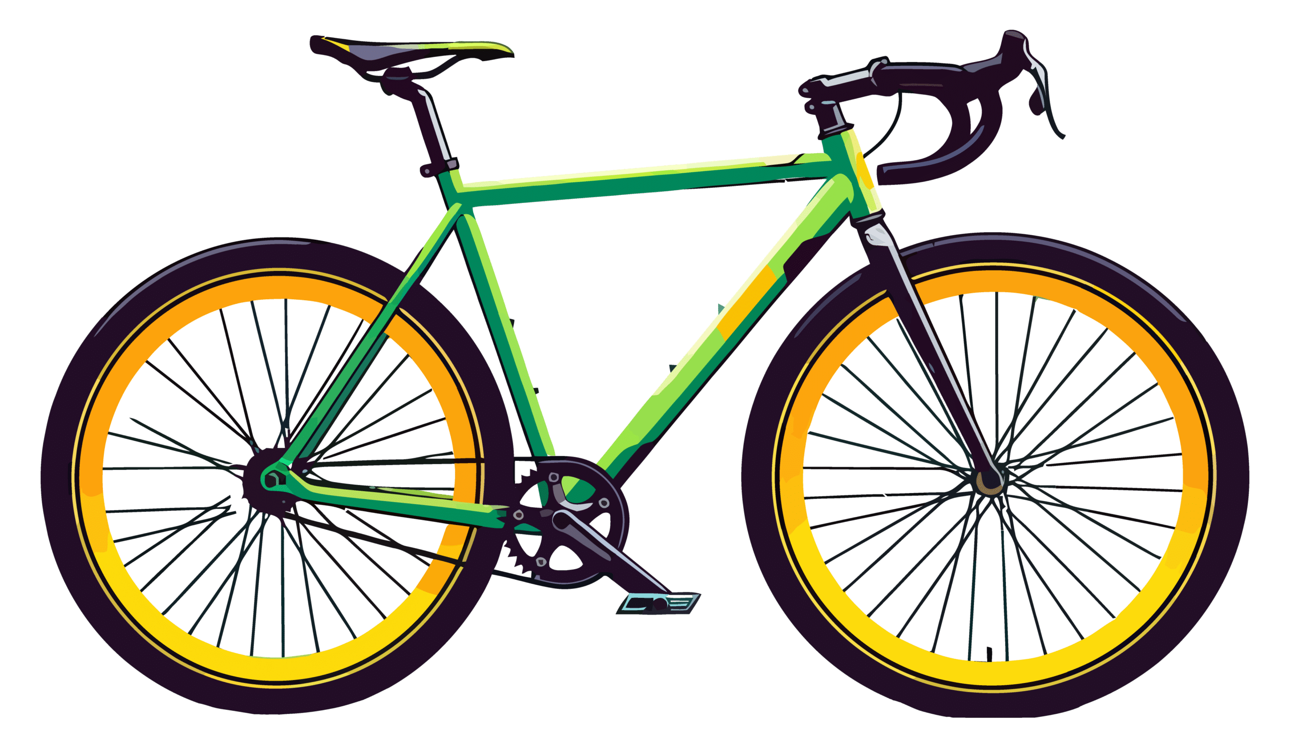 —Pngtree—road bicycle with vibrant yellow 18355662 scaled e1773387428854
