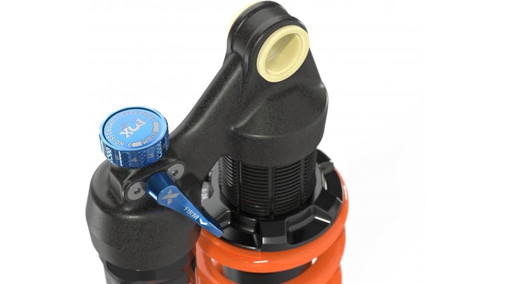 Fox DHX Factory 2pos Dämpfer 210 x 55mm orange logo Mod. 2022