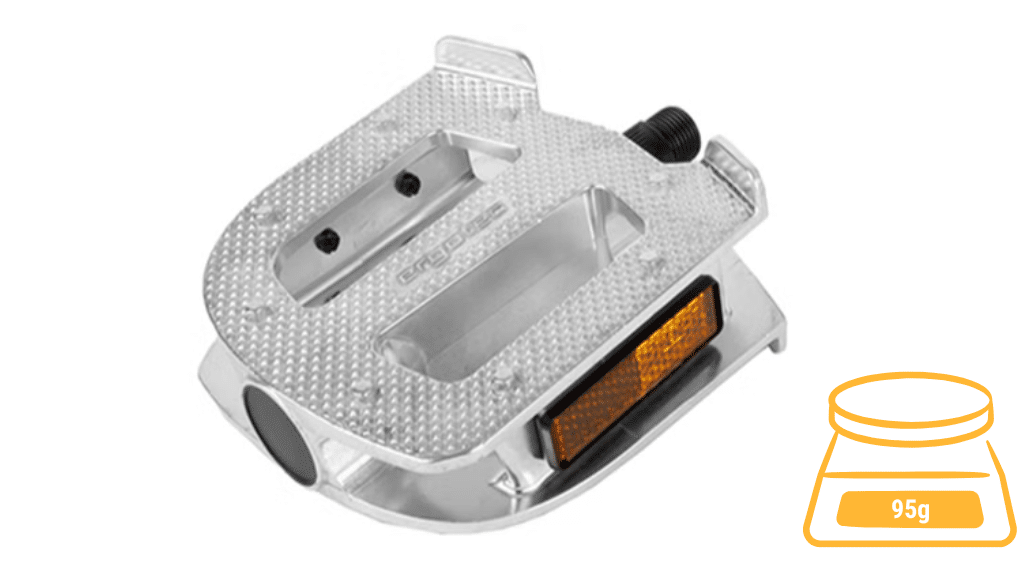 Ergotec EP-Cargo Pedale silver