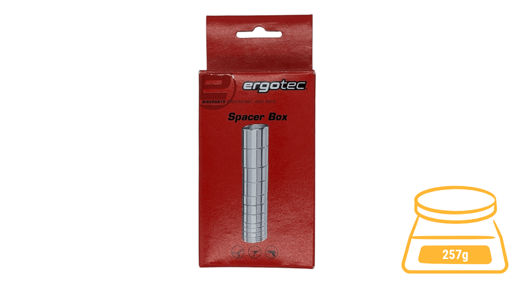 Ergotec Humpert Spacerbox 28.6 (1.1/8") AL6061 silver