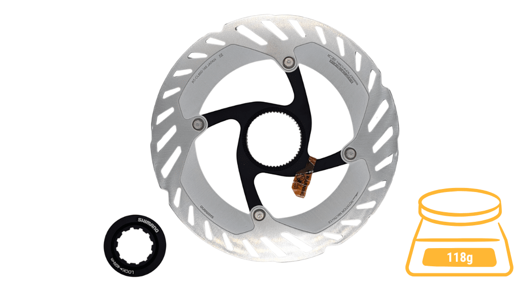 Shimano RT-CL800 Bremsscheibe Centerlock 160mm Lockring mit Innenverzahnung (BULK)