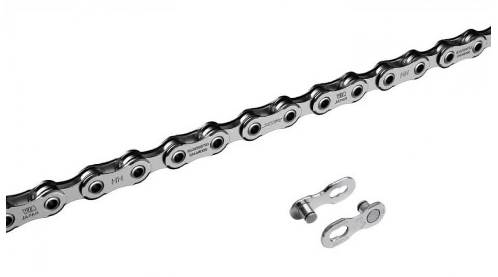 SShimano XTR CN-M9100 12-fach Kette HG-X SIL-TEC Hollow pin 138 Glieder mit Quick-Link (BULK)