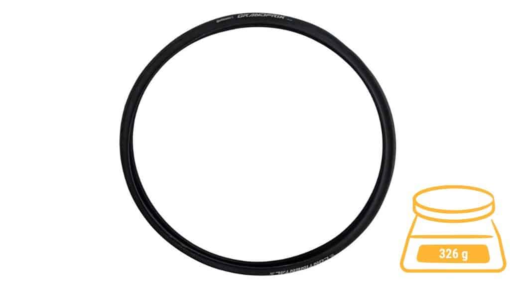 Continental Grand Prix 28" Drahtreifen 28-622 (700x28C) schwarz/schwarz skin (BULK)