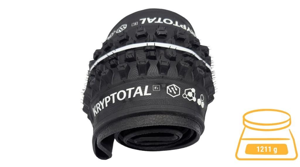 Continental Kryptotal-F Enduro Soft 29" Faltreifen 60-622 (29x2.40) schwarz/schwarz skin (BULK)