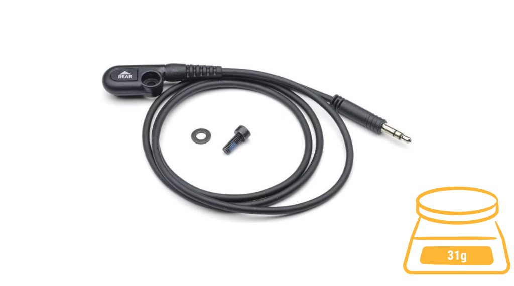 Fox Live Valve – Cable de acelerómetro trasero, 1600 mm (a granel), foto 2