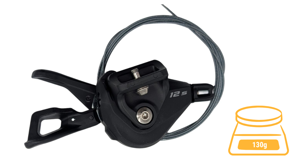 Shimano Deore SL-M6100 – Mando de cambio derecho, 12 velocidades (a granel), foto 2