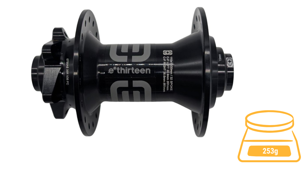 e*thirteen Race E-Spec – Buje delantero Boost, 32 agujeros (a granel), foto 2