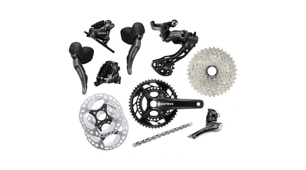 Shimano GRX RX820 – Grupo completo 2×12, 48/31, 170 mm, 11-36 (a granel)