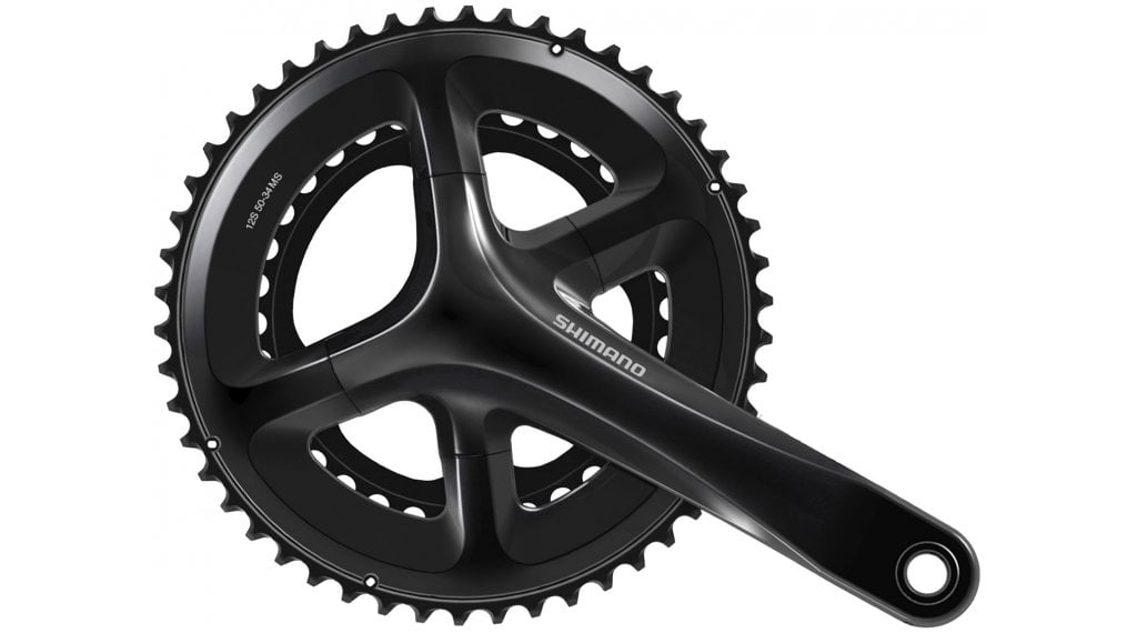 Shimano FC-RS520 – Bielas 2x12, 172,5 mm, 50/34 dientes (a granel)
