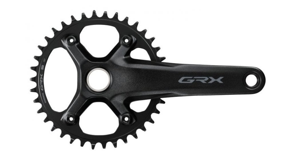 Shimano GRX FC-RX610 – Bielas 1×12, 172,5 mm, plato de 40 (a granel)