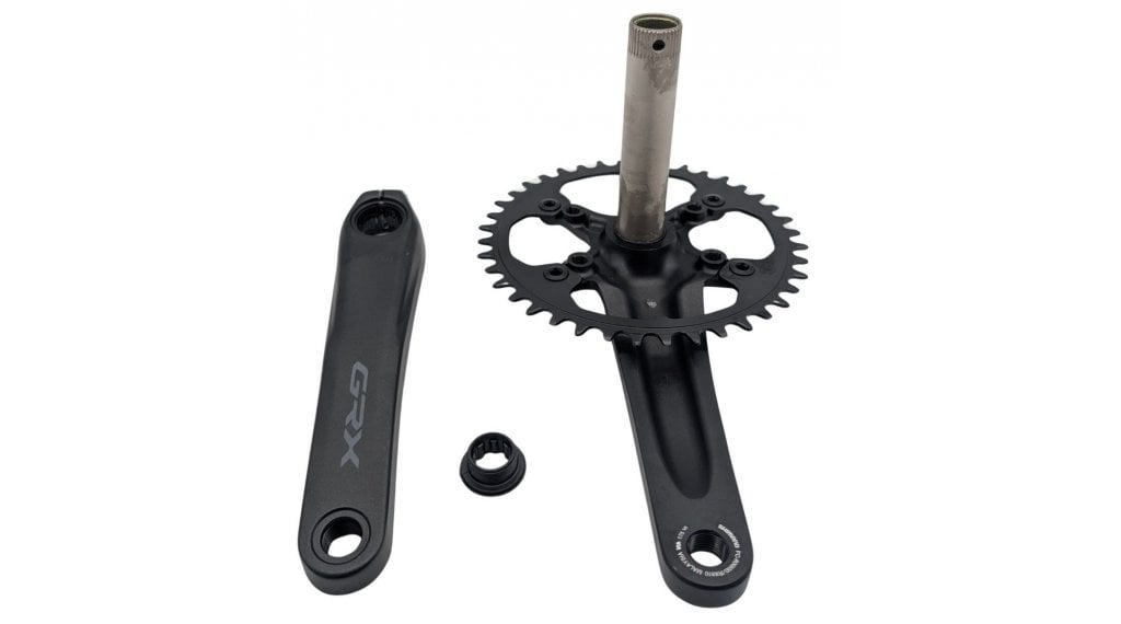 Shimano GRX FC-RX610 – Bielas 1×12, 172,5 mm, plato de 40 (a granel), foto 3