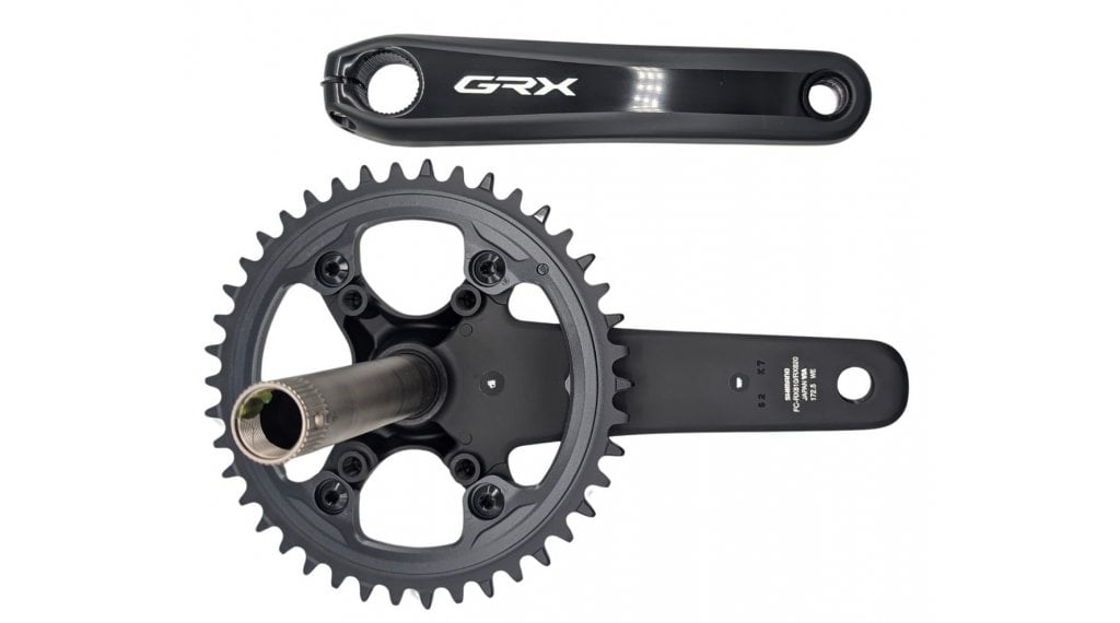 Shimano GRX FC-RX820 – Bielas 1×12, 172,5 mm, plato de 42 (a granel), foto 3